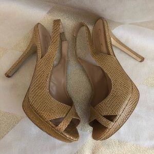 Size 8, Jessica Simpson, Tan Heels